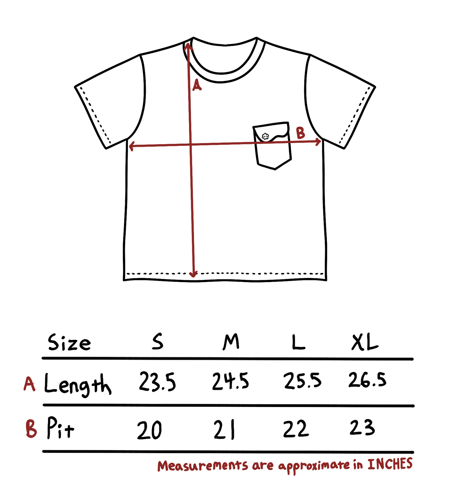 HARU POCKET TEE
